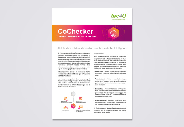 Download Produktblatt CoChecker